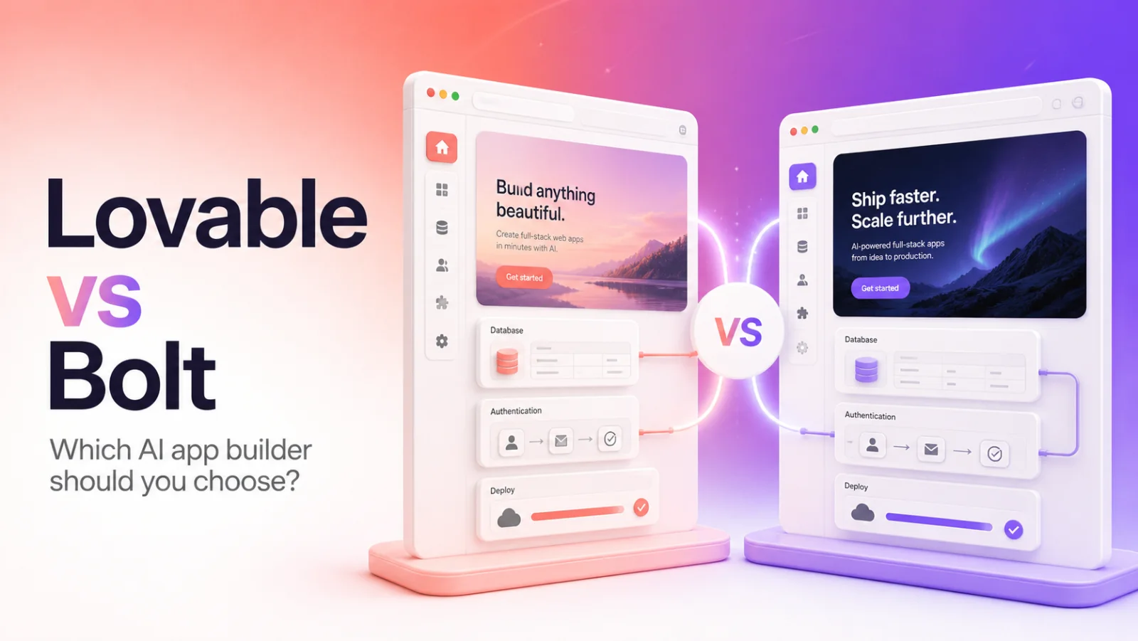 Lovable vs Bolt: Which AI App Builder Should You Choose?