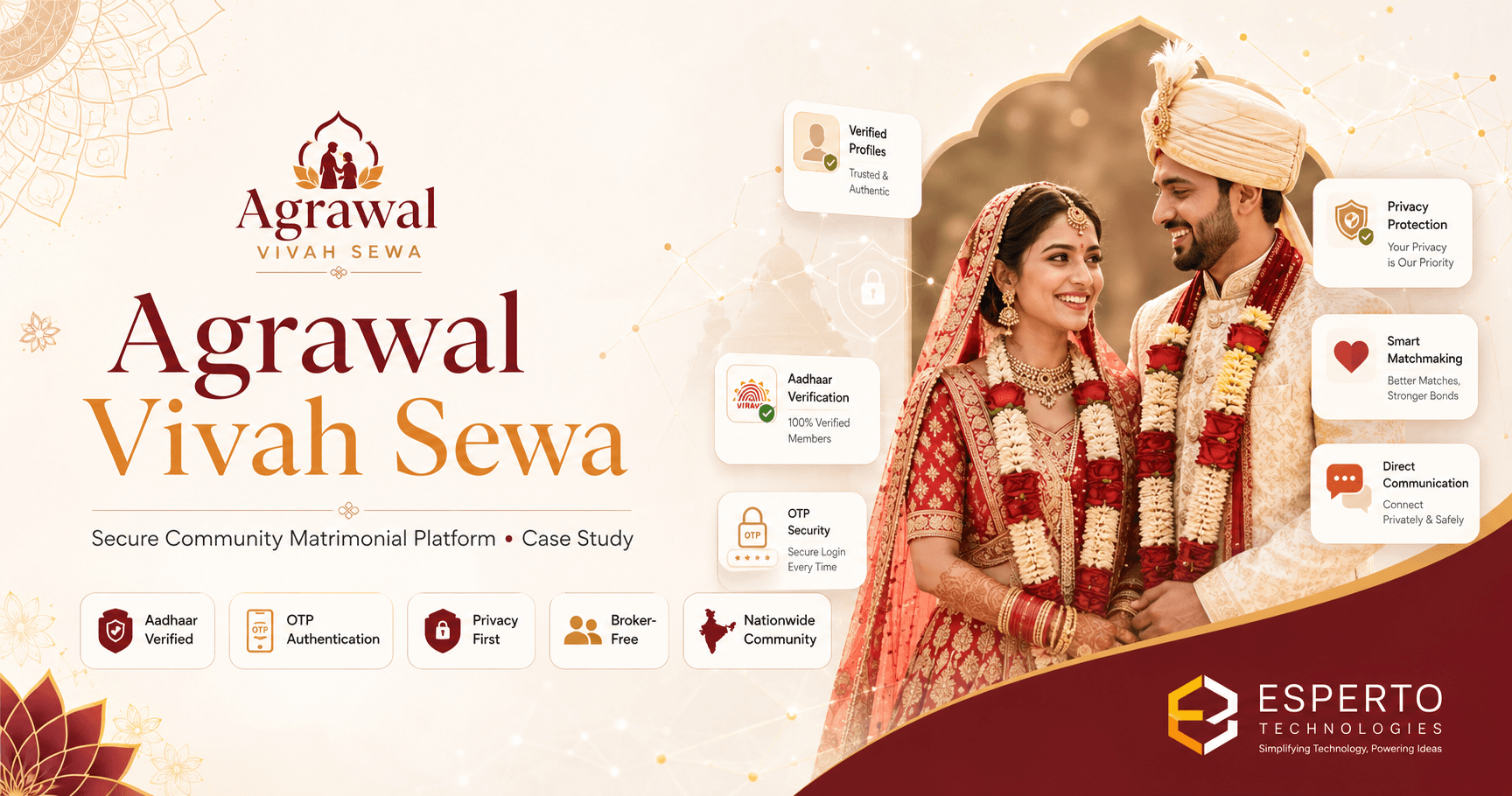 Agrawal Vivah Sewa product design and engineering case study