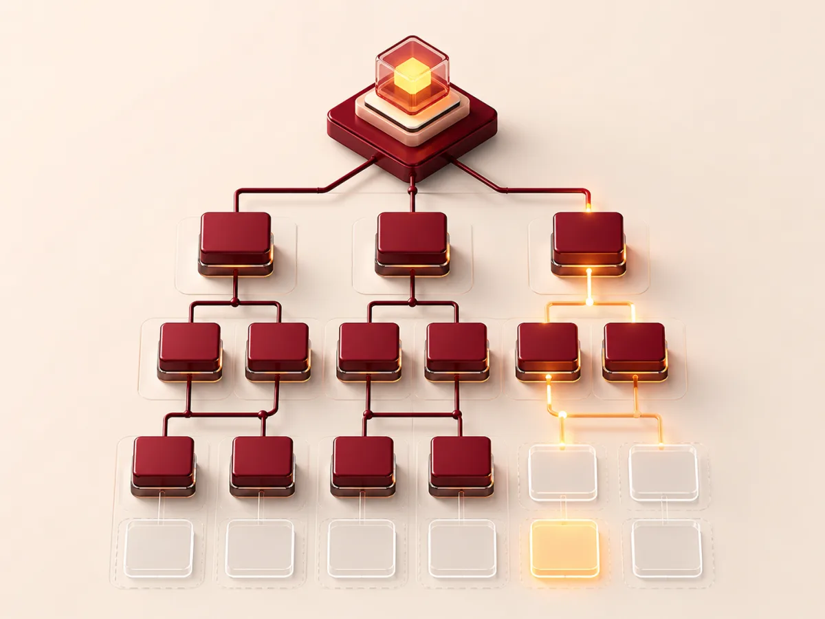 Fixed-width matrix MLM genealogy with spillover positions
