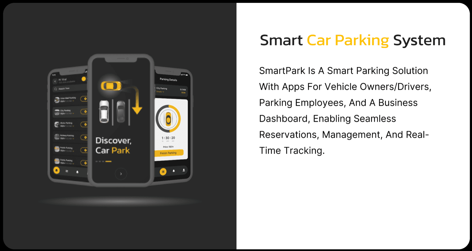 SmartPark screen 1