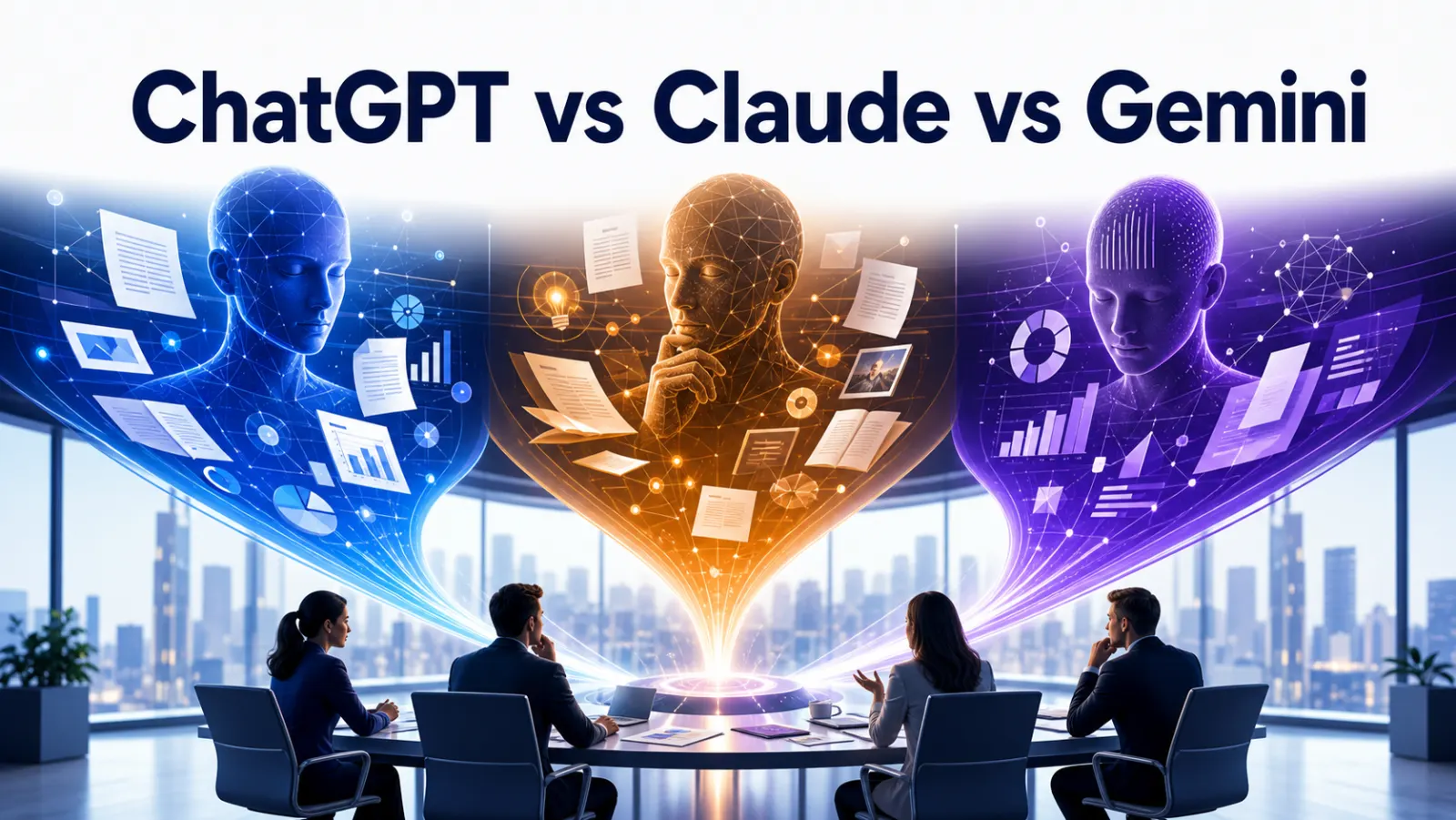 ChatGPT vs Claude vs Gemini for Business: Which AI Workspace Should Your Team Choose?
